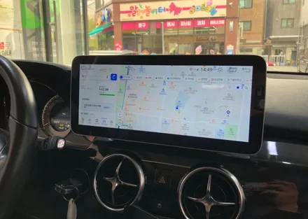 벤츠 GLK 안드로이드 모니터 고장 수리