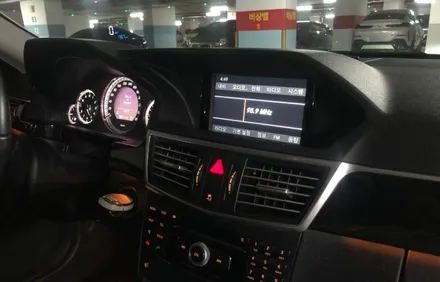 W212 카인원 안드로이드  AHD 후방 카메라 출장 설치