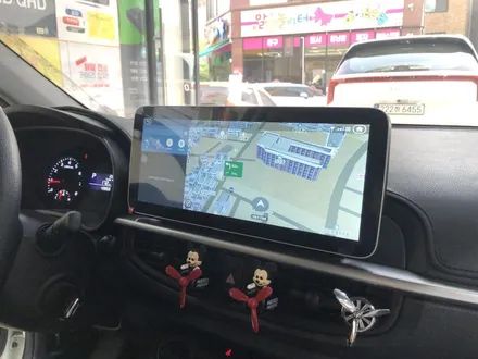 모닝 어반 12.3인치 안드로이드 네비게이션 자동 업그레이드