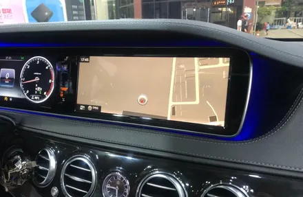 W222 S클래스 벤츠 안드로이드 M2C 200A 설치
