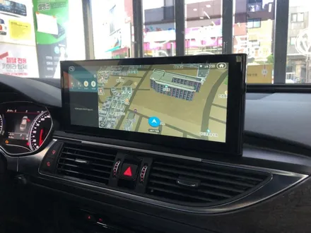 아우디 A6 인천 안드로이드 OFF아이나비 지도