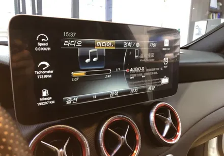 벤츠 CLA C117 카플레이 안드로이드 오토+AHD 후방카메라