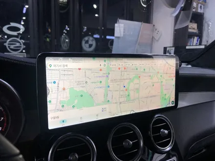 벤츠 GLC X253에 잘 어울리는 안드로이드 올인원 네비게이션