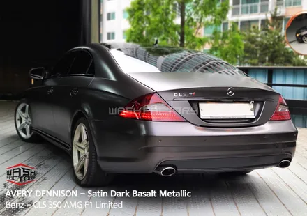 벤츠 CLS 350 AMG F1 Limited 에이버리 사틴 다크바솔트 메탈릭 전체랩핑 [일산파주김포운정] / 부천시 원미구 상동