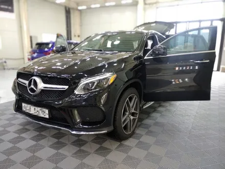 벤츠 GLE 350d 쿠페 워터스팟 완벽제거 [수성광택+유리막코팅] / 부천시 원미구 상동