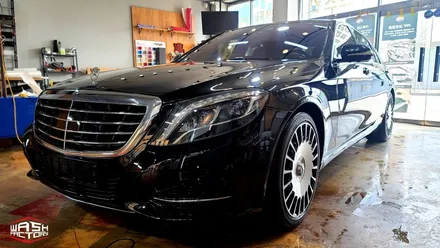 벤츠 S 클래스 S350 화이트 펄 전체랩핑 [벤츠 랩핑] / 부천시 원미구 상동
