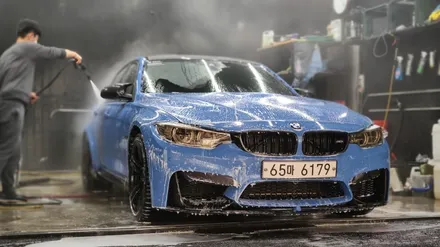 BMW F80 M3 에이버리 무광 크롬 다크 레드 전체랩핑 [일산김포운정파주] / 부천시 원미구 상동