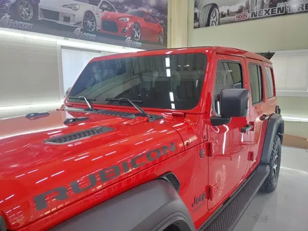 [일산 래핑] JEEP 랭글러 루비콘 루프스킨 사틴블랙 포인트랩핑 시공기! / 부천시 원미구 상동