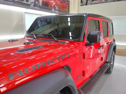 [일산 래핑] JEEP 랭글러 루비콘 루프스킨 사틴블랙 포인트랩핑 시공기! / 부천시 원미구 상동