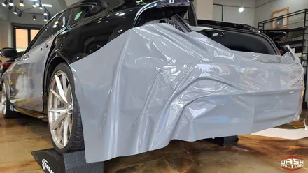 [부천 랩핑] AUDI A6 에이버리 락그레이 전체 랩핑으로 변신! [순정 나르도그레이] / 부천시 원미구 상동