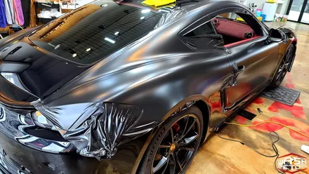 [포르쉐 랩핑] 718 카이맨 GTS 사틴블랙 전체랩핑! [부천 랩핑] / 부천시 원미구 상동