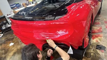 페라리 269 GTS 다이노레드 전체 컬러PPF / 부천시 원미구 상동