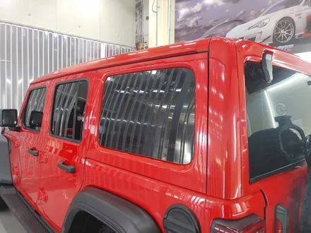 [일산 래핑] JEEP 랭글러 루비콘 루프스킨 사틴블랙 포인트랩핑 시공기! / 부천시 원미구 상동