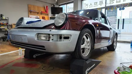 [클래식카 랩핑] 91년식 포르쉐 911 랩핑 시공! Porsche 964 Wrap / 부천시 원미구 상동