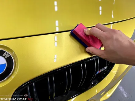 BMW M4 수성광택, 유리막코팅으로 새차 만들기 프로젝트!![일산워시팩토리] / 부천시 원미구 상동