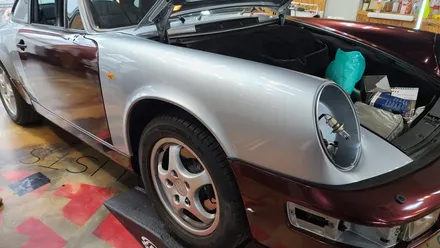 [클래식카 랩핑] 91년식 포르쉐 911 랩핑 시공! Porsche 964 Wrap / 부천시 원미구 상동