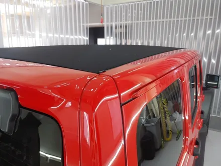 [일산 래핑] JEEP 랭글러 루비콘 루프스킨 사틴블랙 포인트랩핑 시공기! / 부천시 원미구 상동