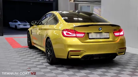 BMW M4 수성광택, 유리막코팅으로 새차 만들기 프로젝트!![일산워시팩토리] / 부천시 원미구 상동