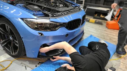 BMW F80 M3 에이버리 무광 크롬 다크 레드 전체랩핑 [일산김포운정파주] / 부천시 원미구 상동