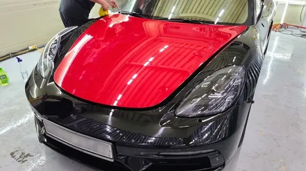 국내1호 컬러 PPF 시공! 포르쉐 718 박스터 GTS - STEK 다이노레드 PPF 워시팩토리에서 시공했어요! [일산/김포/파주/운정] / 부천시 원미구 상동