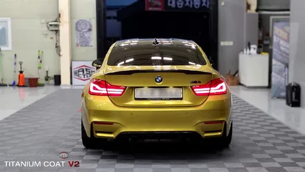 BMW M4 수성광택, 유리막코팅으로 새차 만들기 프로젝트!![일산워시팩토리] / 부천시 원미구 상동