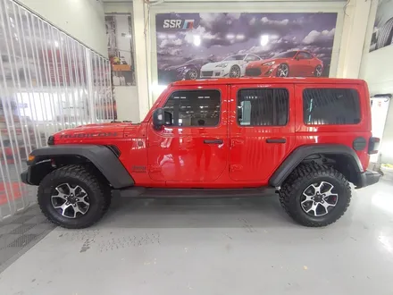 [일산 래핑] JEEP 랭글러 루비콘 루프스킨 사틴블랙 포인트랩핑 시공기! / 부천시 원미구 상동