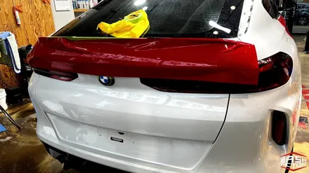 BMW X6M  다이노레드 전체 PPF 시공 [컬러 PPF] / 부천시 원미구 상동