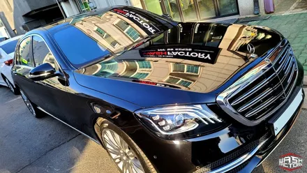 Mercedes Benz S560 전체 PPF로 고광도, 짙은 색감 완성! [시공영상] / 부천시 원미구 상동