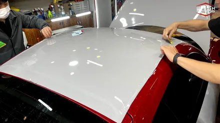 [컬러 PPF ] 718 카이맨 GTS 레드바디에서 크레용으로 전체 PPF 시공![전체 PPF] / 부천, 광명, 시흥