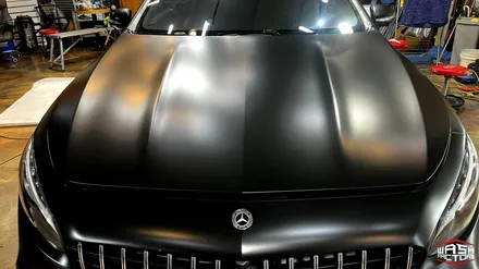 벤츠 S63 AMG 사틴블랙 전체랩핑! / 부천, 광명, 시흥