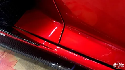 불호 없는 글로스 캔디 레드 아벤타도르 SVJ 전체랩핑! / 부천, 광명, 시흥