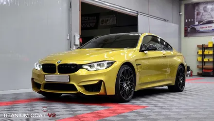 BMW M4 수성광택, 유리막코팅으로 새차 만들기 프로젝트!![일산워시팩토리] / 부천시 원미구 상동