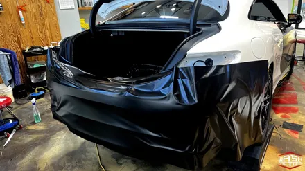 벤츠 S63 AMG 사틴블랙 전체랩핑! / 부천, 광명, 시흥