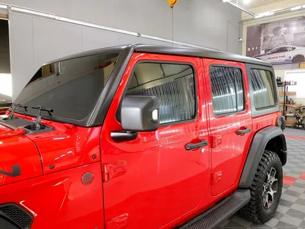 [일산 래핑] JEEP 랭글러 루비콘 루프스킨 사틴블랙 포인트랩핑 시공기! / 부천시 원미구 상동