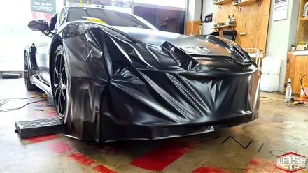 [포르쉐 랩핑] 718 카이맨 GTS 사틴블랙 전체랩핑! [부천 랩핑] / 부천시 원미구 상동