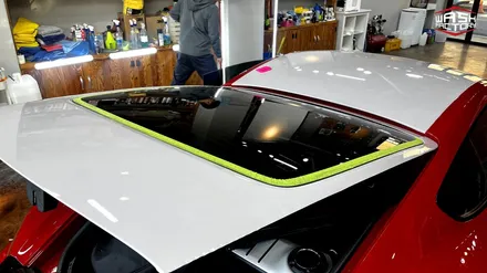 [컬러 PPF ] 718 카이맨 GTS 레드바디에서 크레용으로 전체 PPF 시공![전체 PPF] / 부천, 광명, 시흥