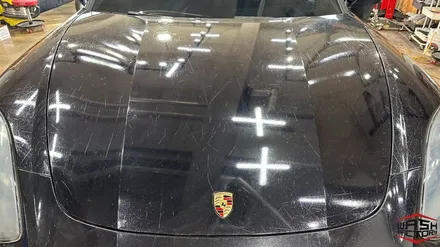 부천 랩핑 포르쉐 파나메라 GTS 사틴 화이트펄 전체 랩핑 시공! / 부천시 원미구 상동
