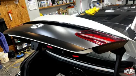 벤츠 S63 AMG 사틴블랙 전체랩핑! / 부천, 광명, 시흥