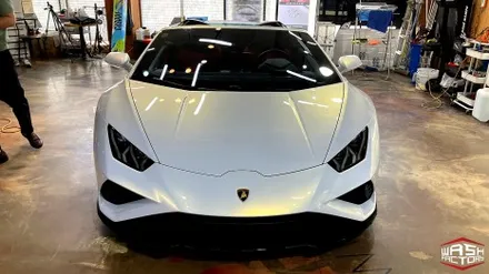람보르기니 우라칸 에보 스파이더 CYS white iridescent gold PPF 시공! [부천 PPF] / 부천, 광명, 시흥