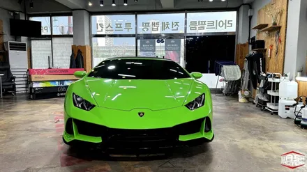 부천 랩핑 우라칸 스파이더 AX 바이퍼 그린 전체랩핑 시공 / 부천, 광명, 시흥
