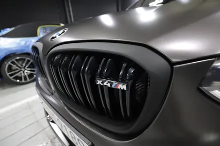 BMW X4M 에이버리 사틴 다크 바솔트 메탈릭 전체랩핑 [일산파주운정김포 랩핑] / 부천시 원미구 상동