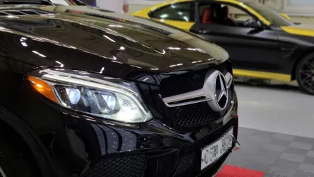 벤츠 GLE 350d 쿠페 워터스팟 완벽제거 [수성광택+유리막코팅] / 부천시 원미구 상동