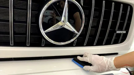 [일산 유리막코팅] 벤츠 G63 amg 신형 지바겐 그래핀코팅 시공! / 부천시 원미구 상동