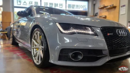 [부천 랩핑] AUDI A6 에이버리 락그레이 전체 랩핑으로 변신! [순정 나르도그레이] / 부천시 원미구 상동