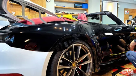 [부천 PPF] 포르쉐  Porsche 992 911 카레라4S 블랙 PPF 시공![화이트->블랙] / 부천시 원미구 상동