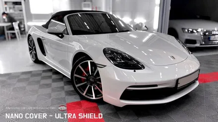 포르쉐 박스터 718 GTS 전체PPF 시공+소프트탑 발수코팅!  전체PPF는 워시팩토리에서 ! [부천 PPF] / 부천시 원미구 상동