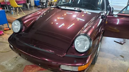 [클래식카 랩핑] 91년식 포르쉐 911 랩핑 시공! Porsche 964 Wrap / 부천시 원미구 상동