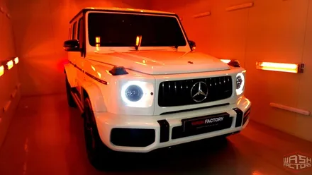 [일산 유리막코팅] 벤츠 G63 amg 신형 지바겐 그래핀코팅 시공! / 부천시 원미구 상동