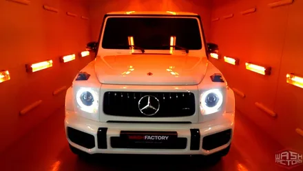 [일산 유리막코팅] 벤츠 G63 amg 신형 지바겐 그래핀코팅 시공! / 부천시 원미구 상동