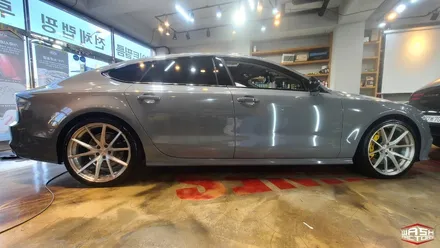 [부천 랩핑] AUDI A6 에이버리 락그레이 전체 랩핑으로 변신! [순정 나르도그레이] / 부천시 원미구 상동